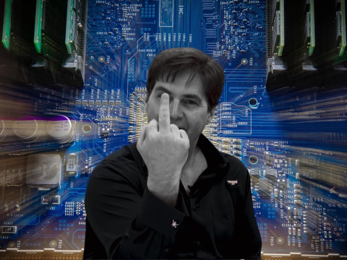 Craig Wright stomps on hard drive that contained evidence of him being Satoshi Nakamoto  crypto personalities