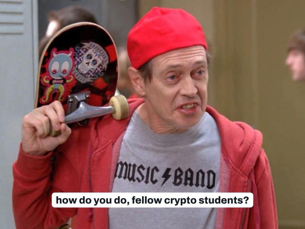 how do you do fellow crypto students meme