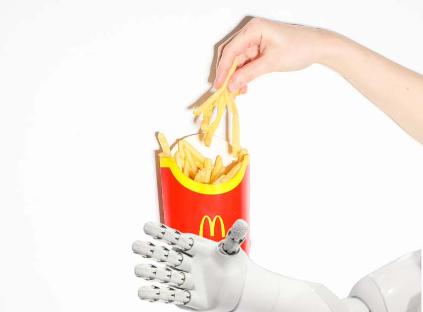 McDonald's AI drive thru drive through mistake Artificial intelligence robot 