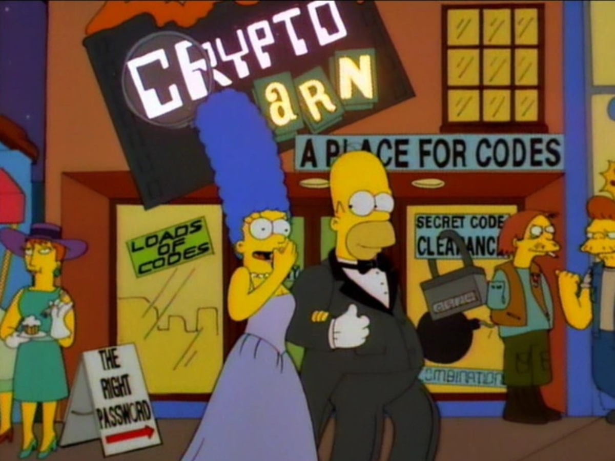 Simpsons crypto prediction