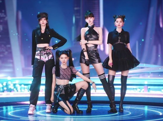 mave k-pop kpop ai artificial intelligence bots avatars metaverse AI-generated 