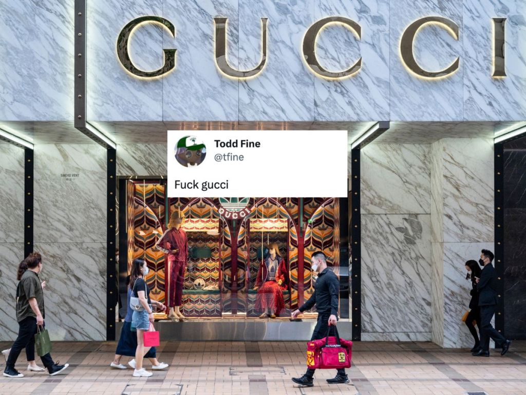 Man Thrashes Gucci Store In Protest Of Partnership With ‘Pro-Fascist’ Bored Ape Yacht Club