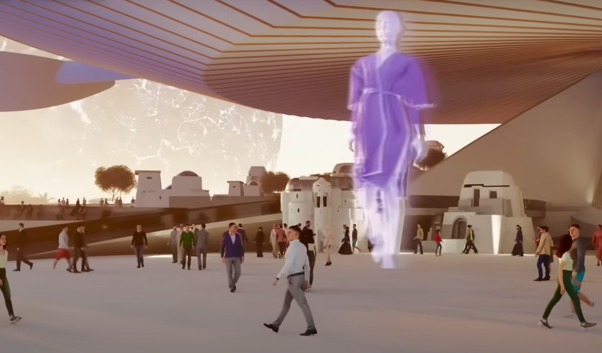 Mukaab is a another totally bonkers project that is planned to be built in Saudi Arabia. This one has a proposed metaverse attached.