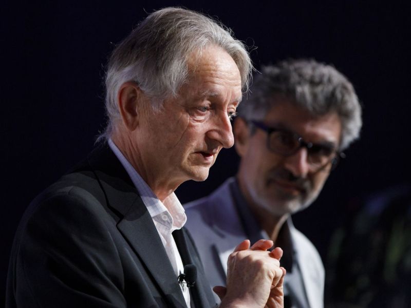 Dr. Geoffrey Hinton, known as the "godfather of AI", has resigned from Google. Source: Getty