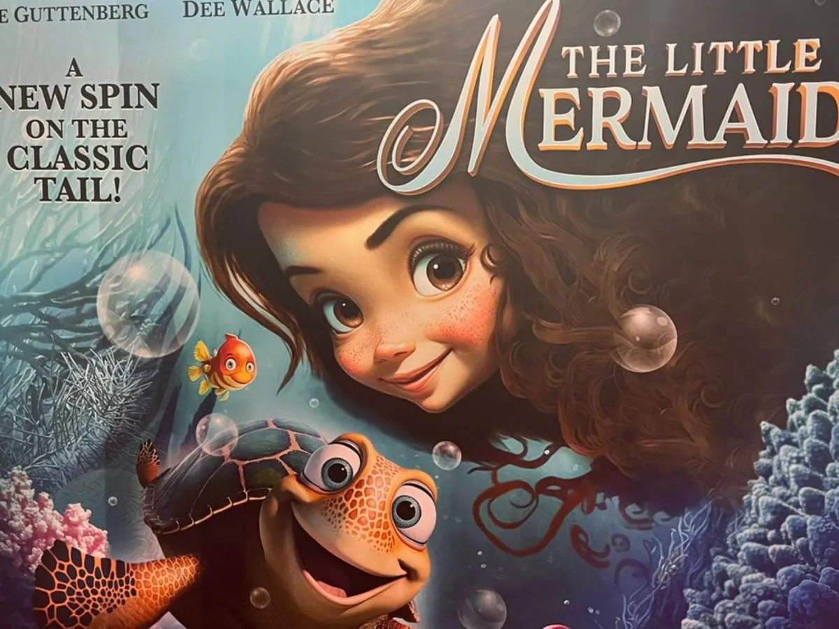 'Little Mermaid' Poster For a NonExistent Film Could Be AIMade