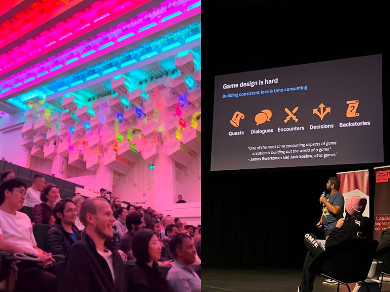 We attended a Web3 and AI pitch night in Melbourne.
