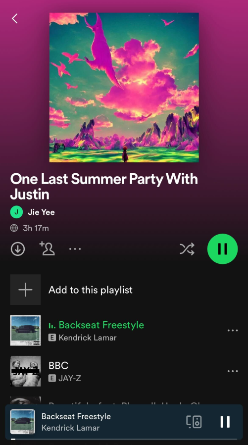 Why are they pushing this AI generated playlist cover feature instead of  just letting us upload our own picture? I may be one of the first to  receive the feature. : r/Music