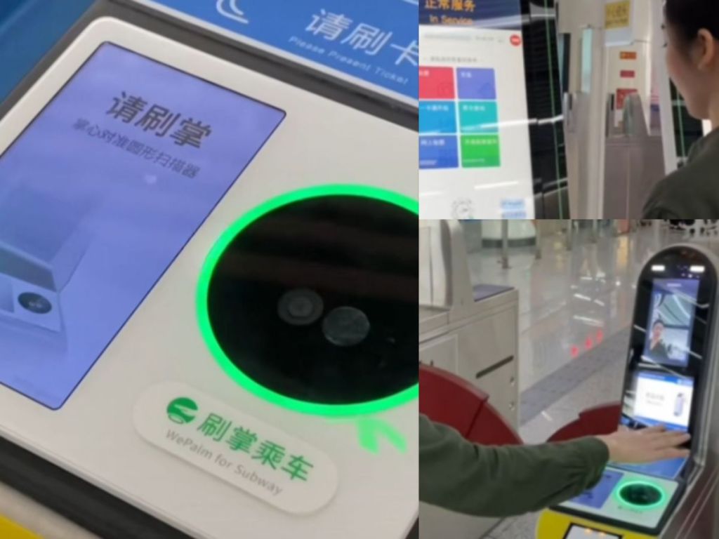 Train Commuters in China Are Reportedly Now Able To Touch On and Off With Their Palms