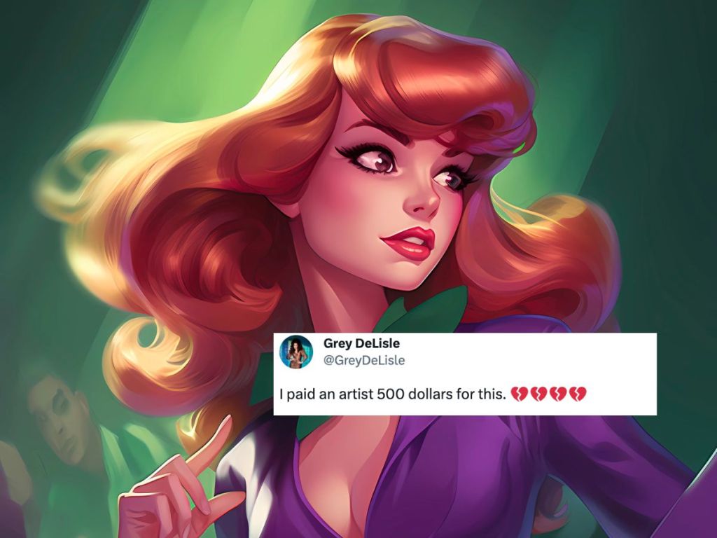 Grey DeLisle, a voice actress who played Daphne Blake in Scooby-Doo! Mystery Incorporated, recently shared on X that she received a fan-made print of Daphne by a digital artist who goes by the name David Smith on Instagram.