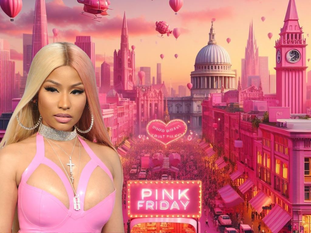 ‘Gag City’: Nicki Minaj Fans Use AI Art To Promote Pink Friday 2