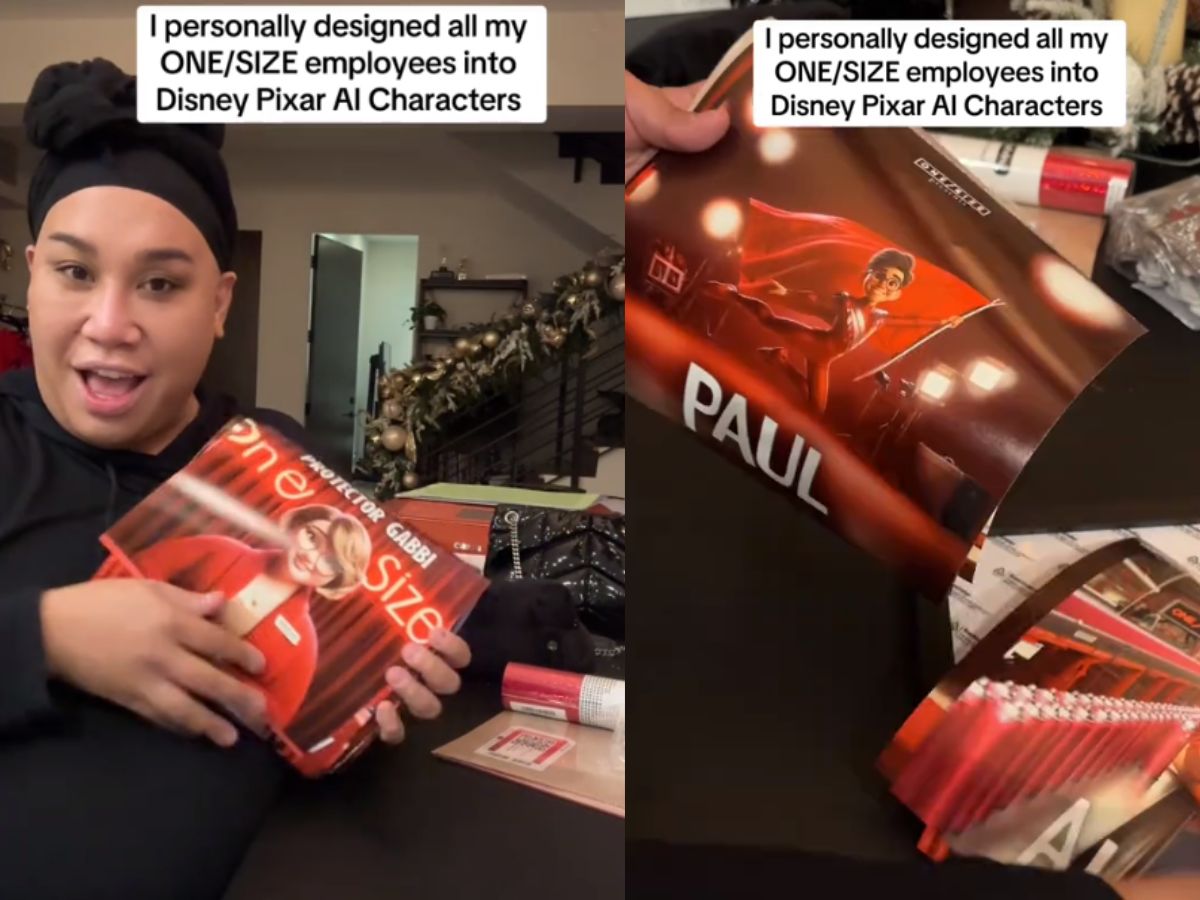 Makeup Artist Patrick Starrr Gifts Employees AI Art For Christmas