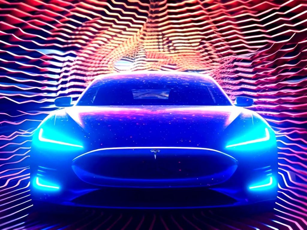 New World Record Set for Making an AI-Driven Light Show Using Only Teslas