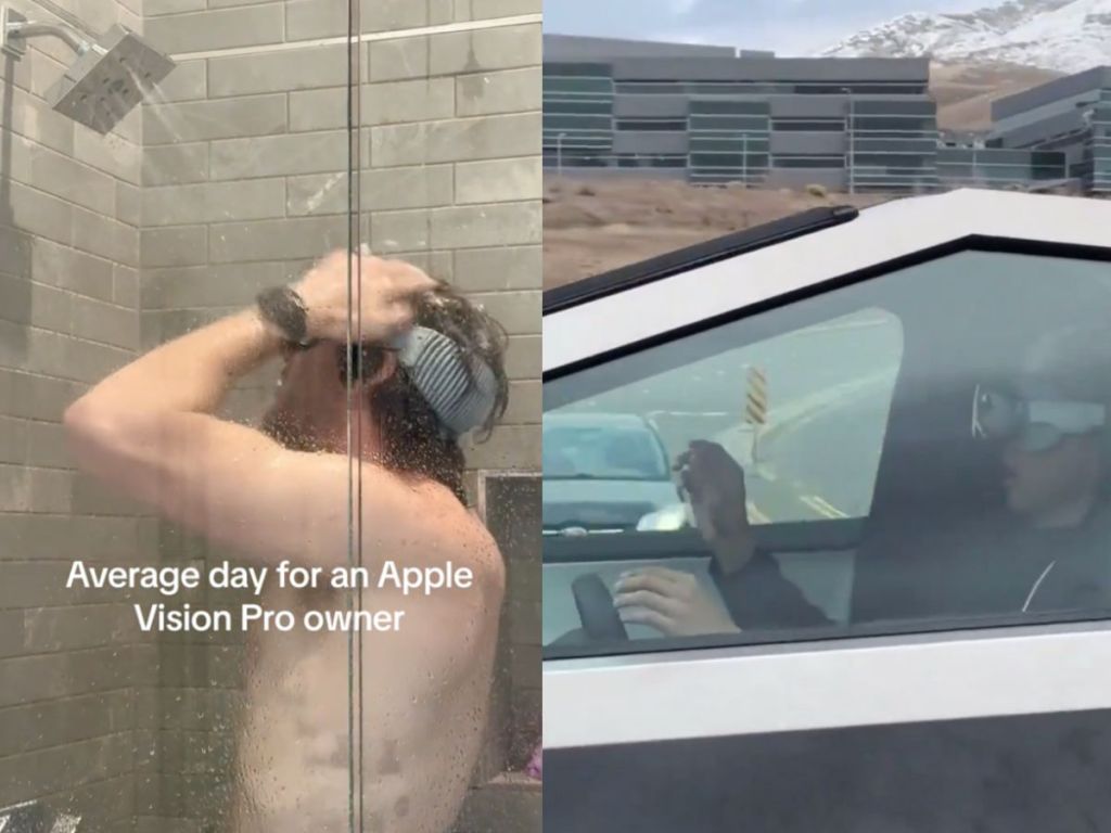 Videos of people on social media using Apple Vision Pro in the most ridiculous and dangerous ways have gone viral