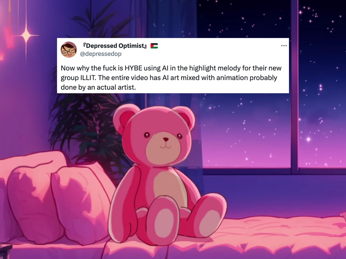 BTS’ Record Label HYBE Accused Of Using AI Art In Video For New K-pop Group